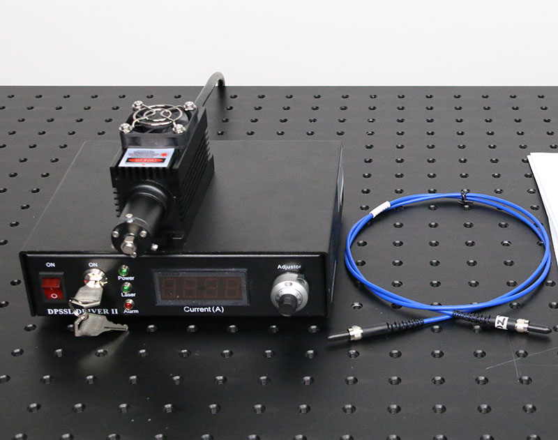 1342nm 100mW~500mW DPSS Fiber Coupled Invisible Laser Beam with Power Supply - Haga click en la imagen para cerrar